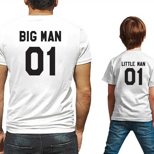 Vader&Zoon | LittleMan en BigMan Duo Shirts