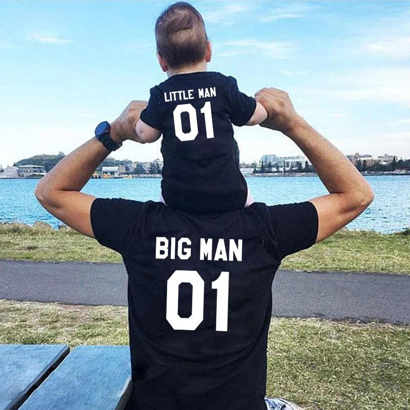 Vader&Zoon | LittleMan en BigMan Duo Shirts