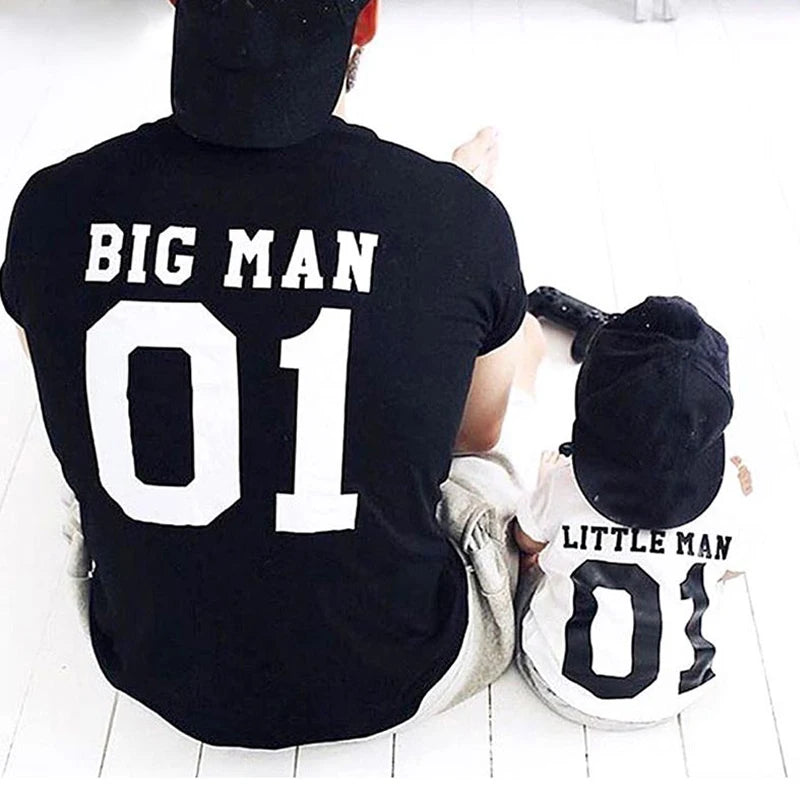 Vader&Zoon | LittleMan en BigMan Duo Shirts