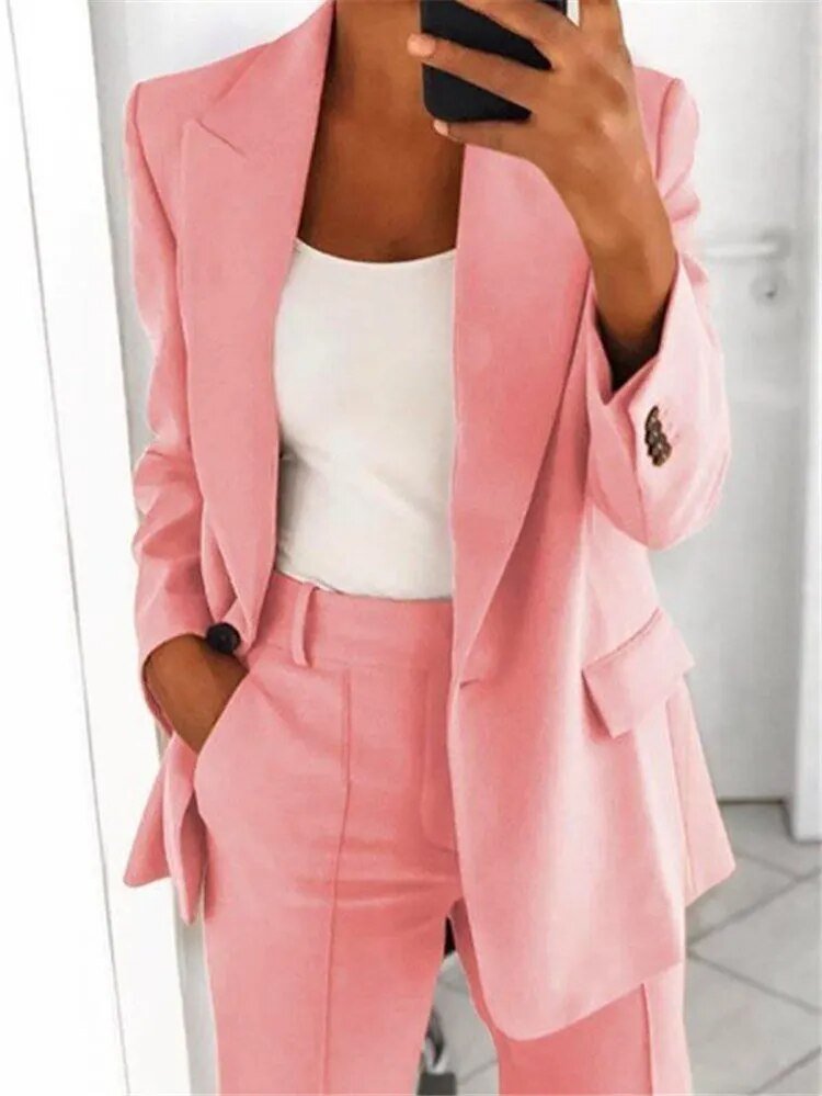 Maria | Elegant Blazer Pak Voor Dames