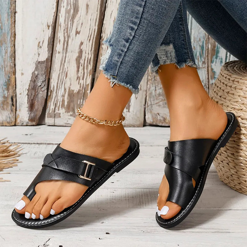 Lucia | Luxe Leren Sandalen