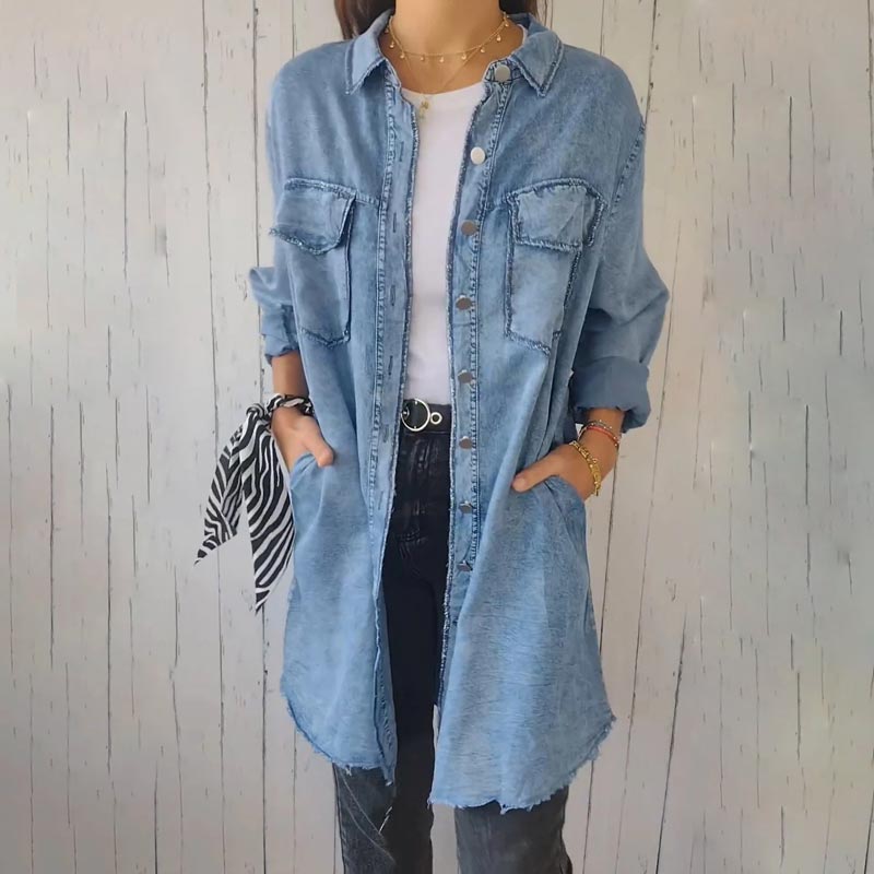 Boukje | Denim Blouse